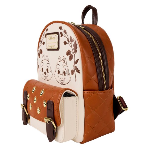 Mochila Chip and Dale de Disney Loungefly de 25cm: ¡Ideal para los amantes de la moda y la diversión! - Imagen 2