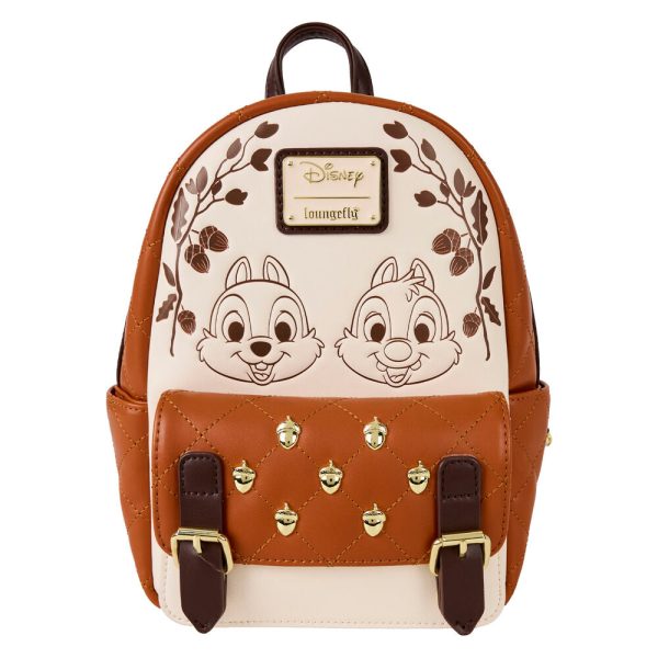 Mochila Chip and Dale de Disney Loungefly de 25cm: ¡Ideal para los amantes de la moda y la diversión!