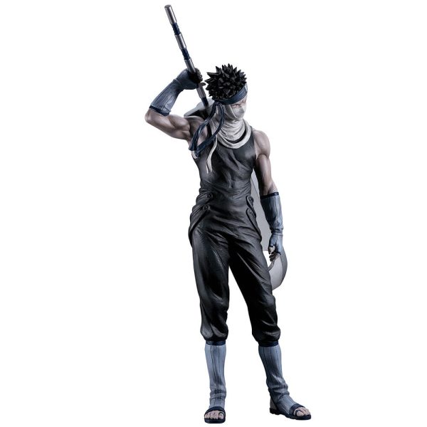 Figura de Zabuza Momochi de Naruto, colección Ichibansho: La Tierra de las Olas, tamaño 25cm.
