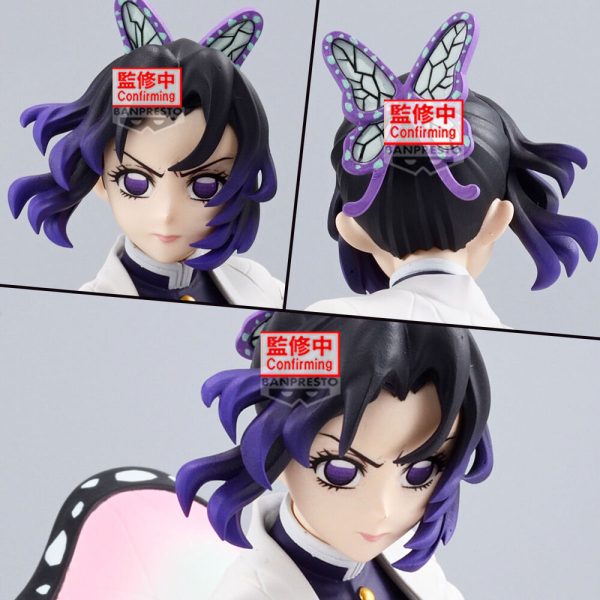 Figura de Shinobu Kocho de Demon Slayer Kimetsu no Yaiba con vibración de 14cm - ¡Colección Vibration Stars!