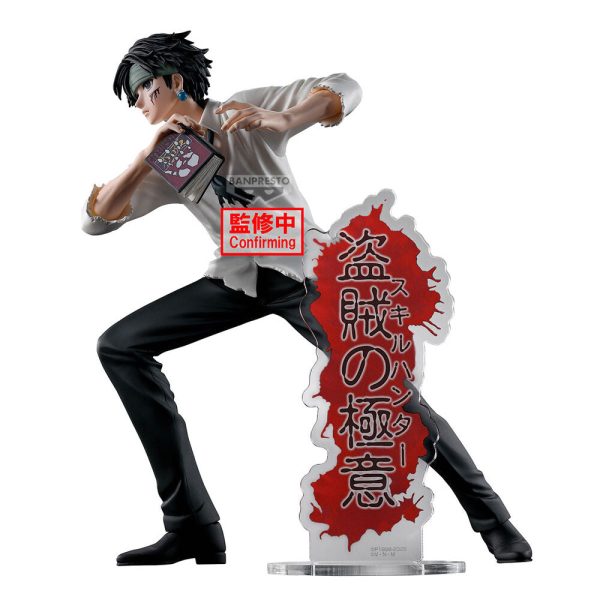Figura de Chrollo Lucilfer de Hunter x Hunter con un estilo de caza, tamaño de 18cm