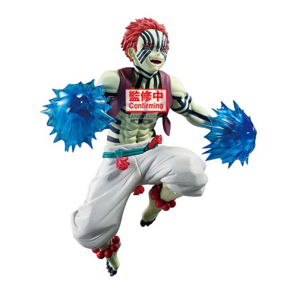 Figura Akaza de Demon Slayer Kimetsu no Yaiba con vibración - 16cm, ¡Edición Vibration Stars! - Imagen 2
