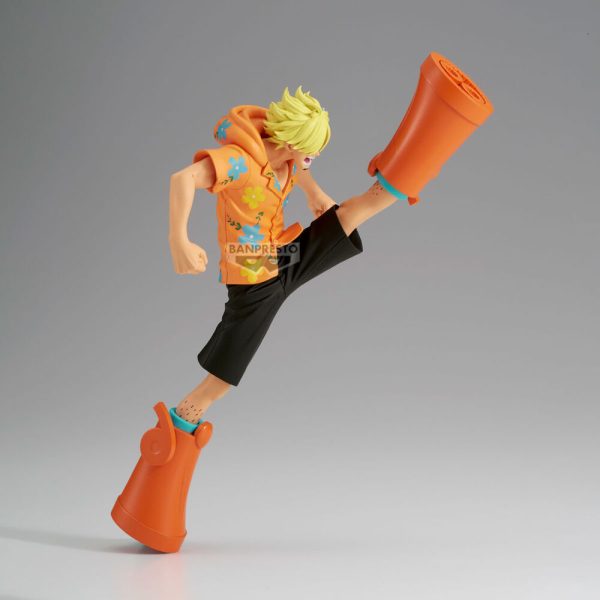 Figura de Sanji de One Piece con detallado registro de batalla - 21cm - Imagen 3
