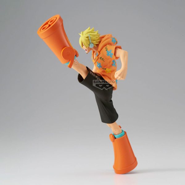 Figura de Sanji de One Piece con detallado registro de batalla - 21cm - Imagen 4