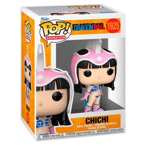 Figura coleccionable de Chichi de Dragon Ball en estilo POP
