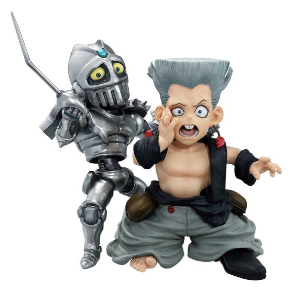 Figura de Colección Ichibansho de Kid Polnareff y Kid Chariot de JoJo's Bizarre Adventure - Altura 8cm