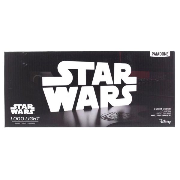 Lámpara con diseño del logo de Star Wars - ¡Ideal para fanáticos de la saga galáctica! - Imagen 4