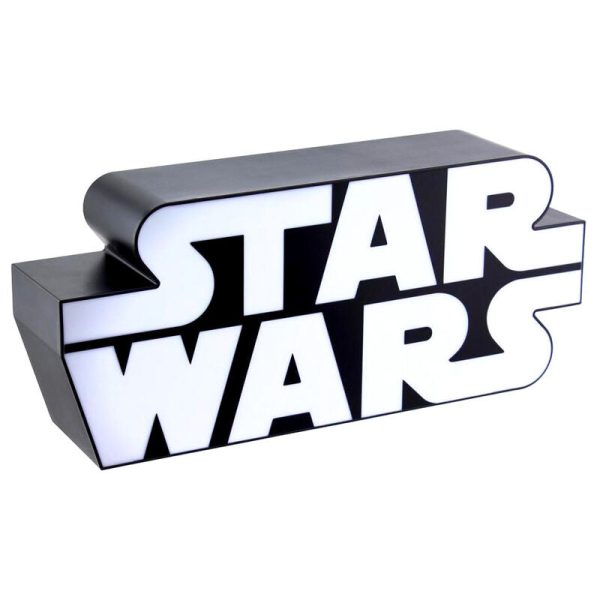 Lámpara con diseño del logo de Star Wars - ¡Ideal para fanáticos de la saga galáctica!
