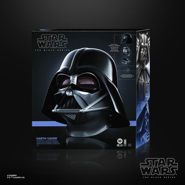 Casco Electrónico Star Wars de Darth Vader y Obi Wan Kenobi - Réplica de Alta Calidad