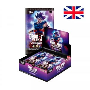 Booster Box Display FB04 (24 unidades) Fusion World Inglés - Dragon Ball Super Card Game: ¡Consigue tus cartas favoritas ahora!