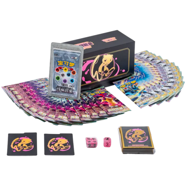 Caja de Regalo Mew ETB Pokémon Radiant Energy TCG - Edición en Chino