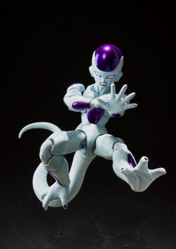 Figura de Frieza en su cuarta forma de Dragon Ball Z, de la serie S.H. Figuarts, con una altura de 12 cm. - Imagen 5