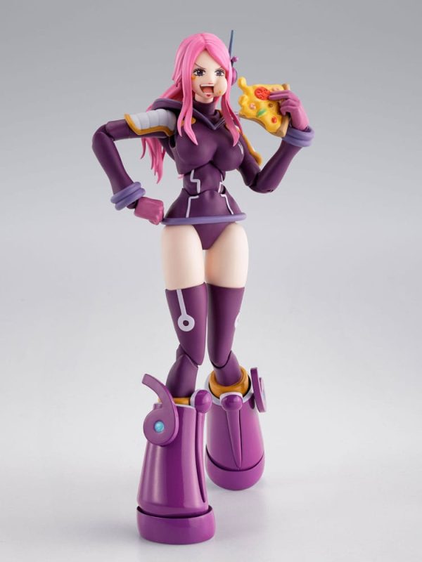 Figura de One Piece S.H.Figuarts Jewelry Bonny - Future Island Egghead de 15 cm - ¡Colecciónala ya!