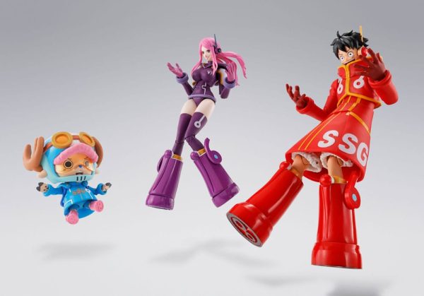Figura de One Piece S.H.Figuarts Jewelry Bonny - Future Island Egghead de 15 cm - ¡Colecciónala ya! - Imagen 7