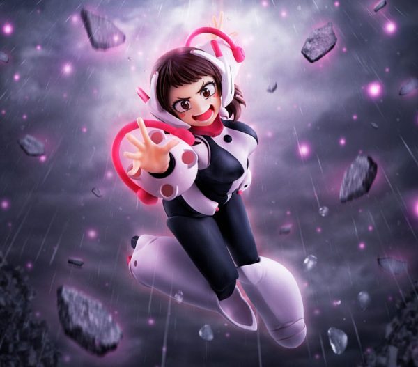 Figura articulada de Ochaco Uraraka de My Hero Academia, modelo S.H. Figuarts, con una altura de 13 cm. - Imagen 6