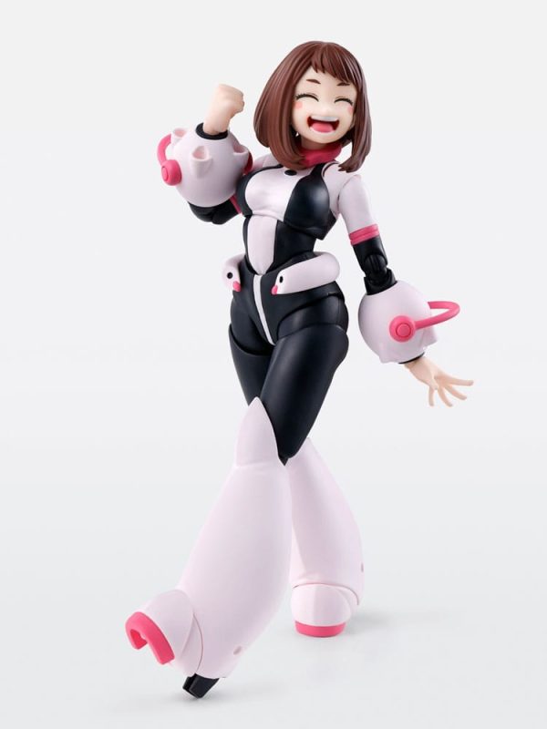 Figura articulada de Ochaco Uraraka de My Hero Academia, modelo S.H. Figuarts, con una altura de 13 cm. - Imagen 7