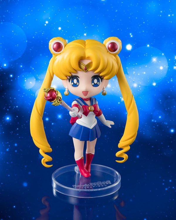 Figura articulada Sailor Moon Crystal Star Compact Edition de 9 cm de la película "Pretty Guardian Sailor Moon Cosmos" de la línea Figuarts mini. - Imagen 5