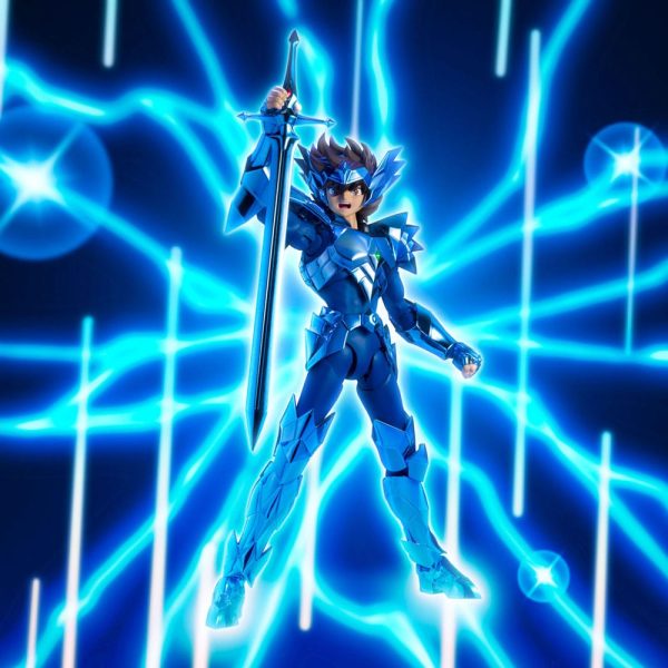 Figura de colección de Saint Seiya, modelo Saint Cloth Myth Ex Odin Seiya de 17 cm de altura. - Imagen 2
