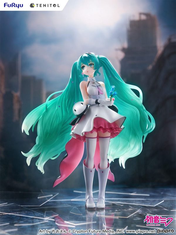 Estatua de PVC de Hatsune Miku en versión Galaxy Live de 21 cm - ¡Colección Tenitol! - Imagen 2