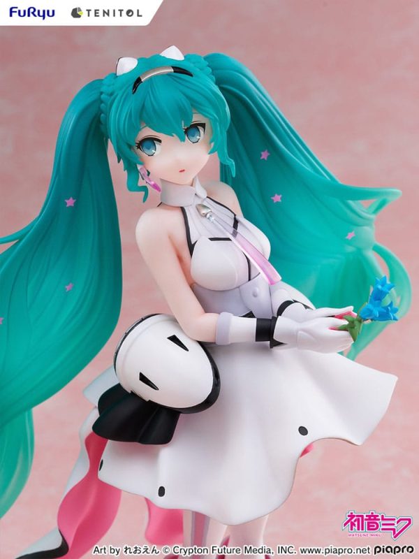 Estatua de PVC de Hatsune Miku en versión Galaxy Live de 21 cm - ¡Colección Tenitol! - Imagen 3