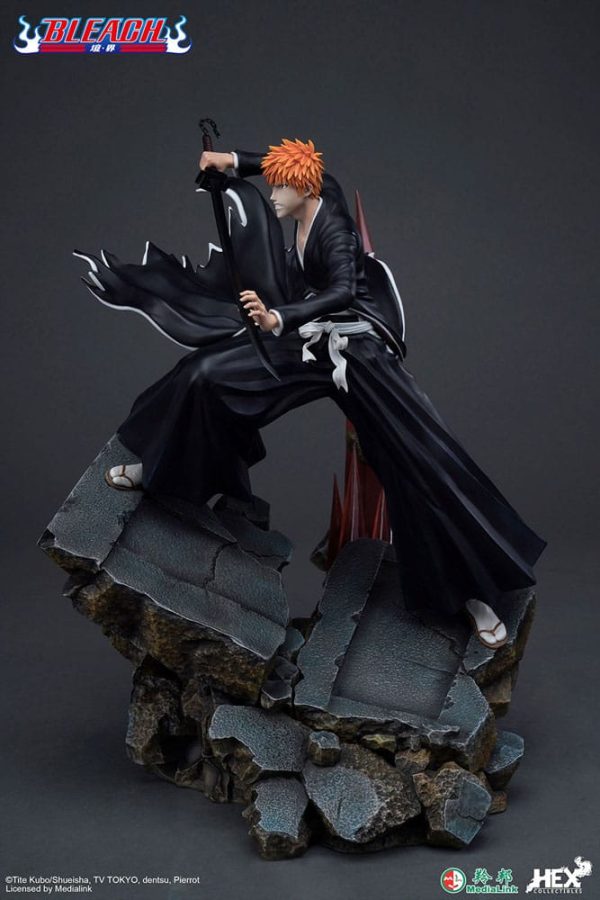 Estátua de Bleach 1/6 Elite Dynamic de Ichigo Kurosaki enfrentando a Hollow Ichigo - 56 cm - Imagen 7