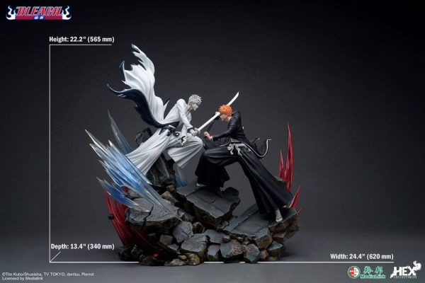 Estátua de Bleach 1/6 Elite Dynamic de Ichigo Kurosaki enfrentando a Hollow Ichigo - 56 cm - Imagen 9