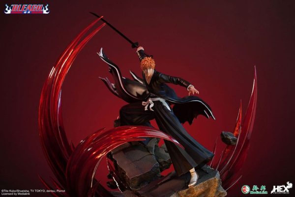 Estátua de Bleach Ichigo Kurosaki 1/6 Elite Dynamic de 51 cm - Imagen 2