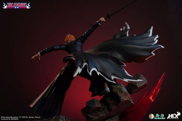Estátua de Bleach Ichigo Kurosaki 1/6 Elite Dynamic de 51 cm - Imagen 5