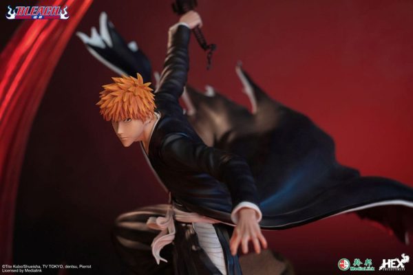 Estátua de Bleach Ichigo Kurosaki 1/6 Elite Dynamic de 51 cm - Imagen 6