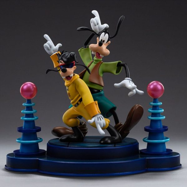 Estatua de Goofy y Max en escala 1/10 con altura de 24 cm - ¡Ideal para coleccionistas! - Imagen 2