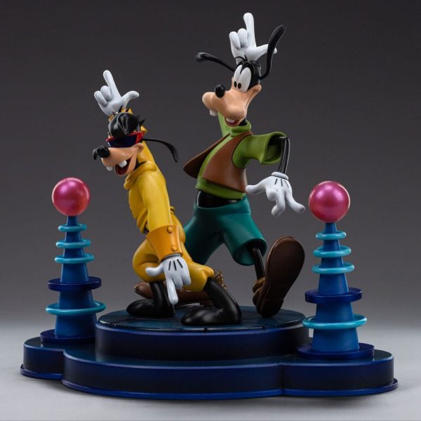 Estatua de Goofy y Max en escala 1/10 con altura de 24 cm - ¡Ideal para coleccionistas! - Imagen 3