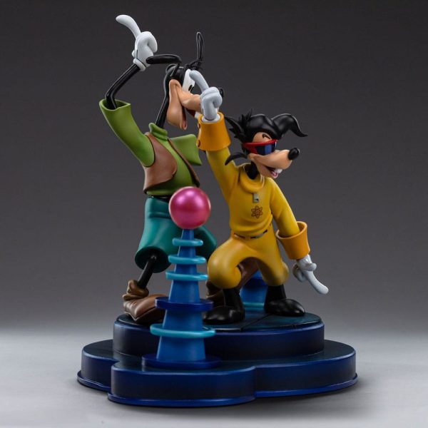 Estatua de Goofy y Max en escala 1/10 con altura de 24 cm - ¡Ideal para coleccionistas! - Imagen 4