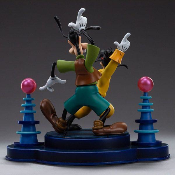 Estatua de Goofy y Max en escala 1/10 con altura de 24 cm - ¡Ideal para coleccionistas! - Imagen 5