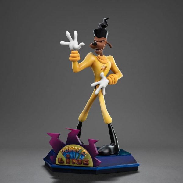 Estátua de Goofy y su hijo en escala 1/10 de Powerline, con una altura de 24 cm. - Imagen 3