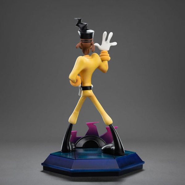 Estátua de Goofy y su hijo en escala 1/10 de Powerline, con una altura de 24 cm. - Imagen 4