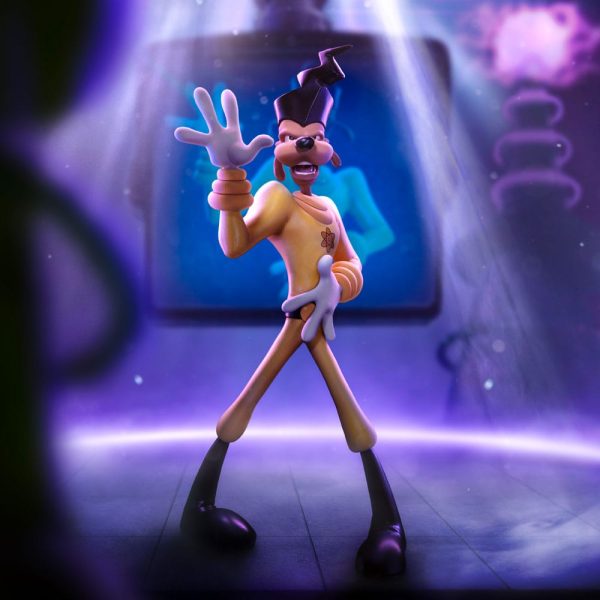 Estátua de Goofy y su hijo en escala 1/10 de Powerline, con una altura de 24 cm. - Imagen 8