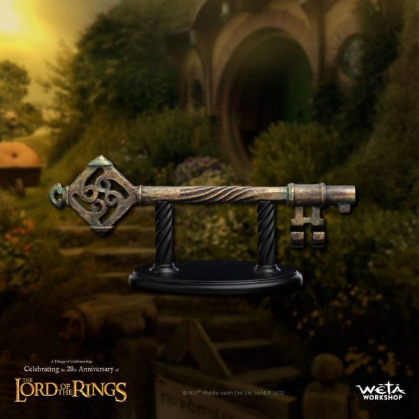 Réplica 1/1 de la Llave del Bolsón Cerrado inspirada en El Señor de los Anillos - 15 cm